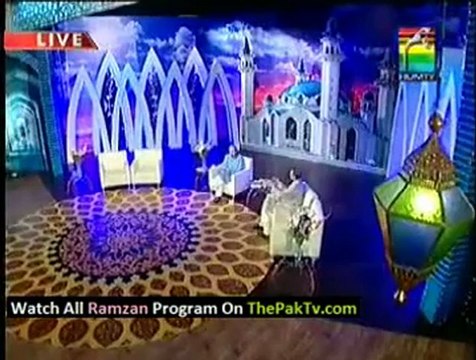 Noor e Ramzan Hum Ke Saath By Hum TV - 22nd July 2012 (Seher) - Part 1