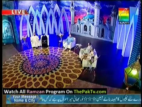Noor e Ramzan Hum Ke Saath By Hum TV - 22nd July 2012 (Seher) - Part 2