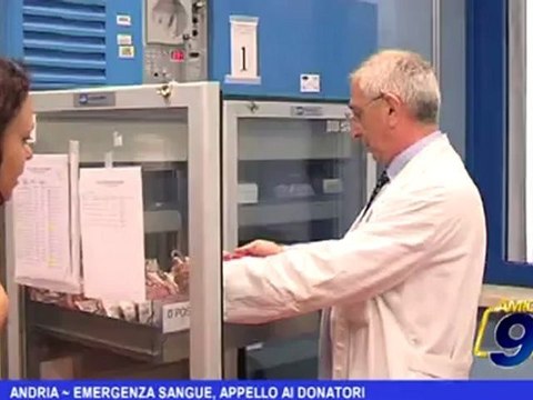Andria | Emergenza sangue, appello ai donatori