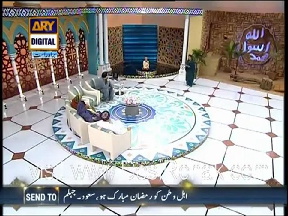 FaizanRamzaon Ary Digital - Iftar Transmission - Part 7 - 21st July 2012