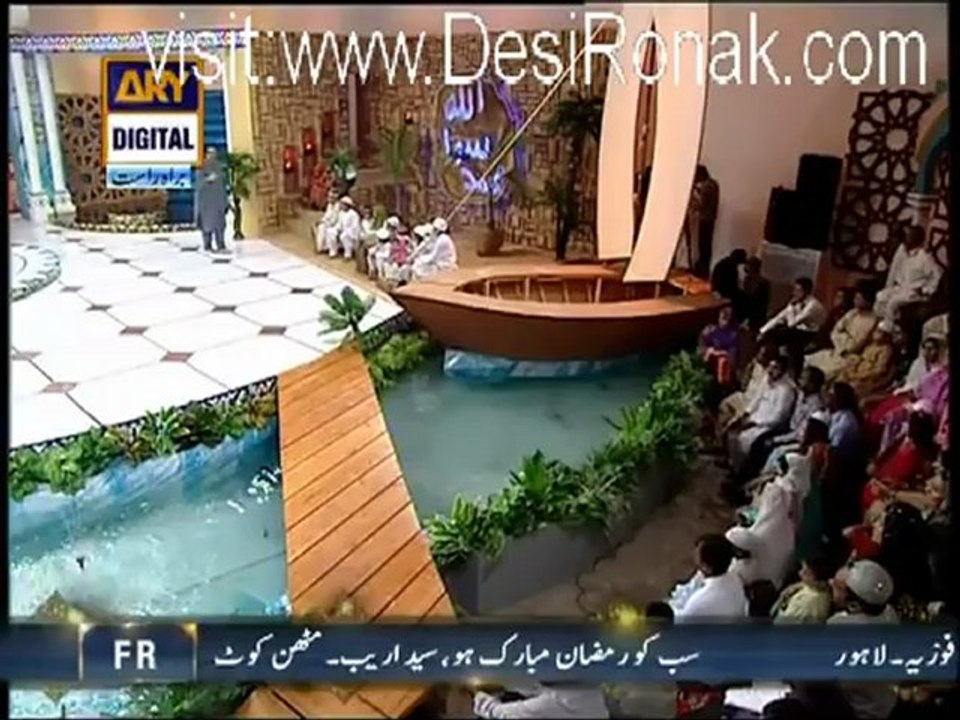 FaizaRamzan on Ary Digital - Iftar Transmission - Part 13 - 21st July 2012