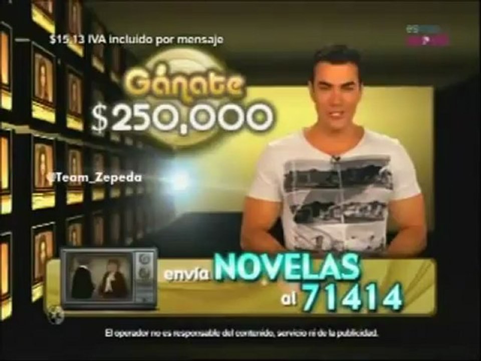 David Zepeda @davidzepeda1 anuncio esmas móvil