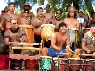 percussions va'a te aito hommes