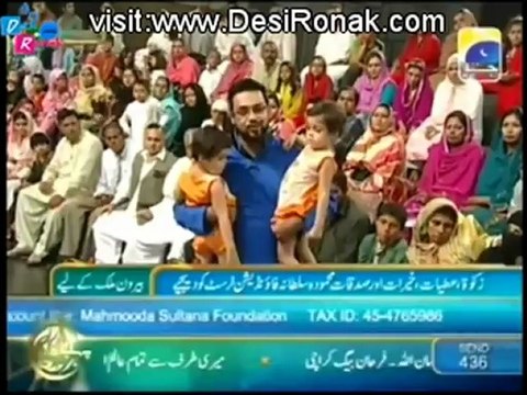Pehchan Ramzan on Geo Tv - Iftar Transmission - part 13 - 21st July 2012