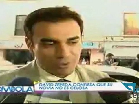 David Zepeda @davidzepeda1 disfruta su trabajo y confiesa que su novia no es celosaLa Tómbola