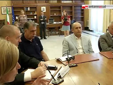 TG 19.07.12 Infiltrazioni mafiose negli appalti pubblici: firmato protocollo d'intesa in Prefettura