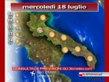 Previsioni del tempo, mercoledì 18 luglio