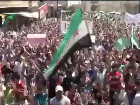 Syria فري برس حماة المحتلة كفرزيتا جمعة رمضان النصر سيكتب في دمشق 20 7 2012 Hama