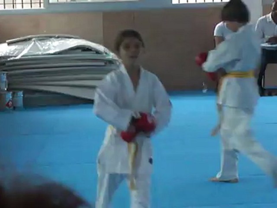 Passage ceinture jaune Carla 06/2012