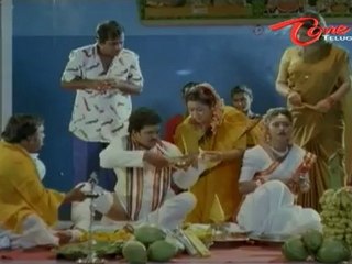 Rajendra Prasad Ties Thaali To Pujari - Telugu Comedy