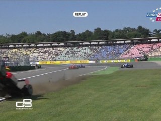 GP3 Hockenheim 2012 Race 2 Huge airborn Machado