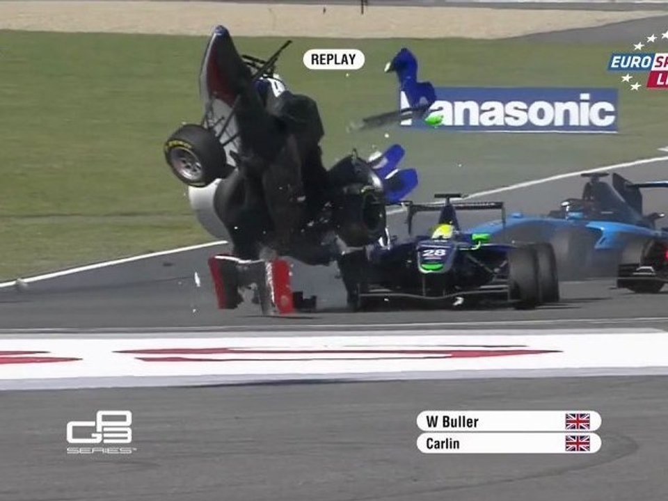 GP3 Hockenheim 2012 Race 2 Huge Crash start