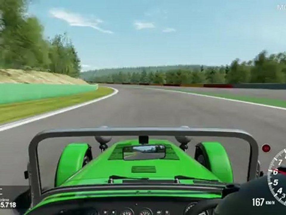 Project CARS Build 261 - Caterham Classic at Belgian Forest (SPA)