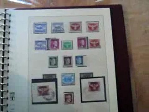 Collection timbres deutsches reich 1933 à 1945