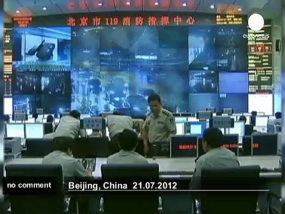 Heavy rainfall in Beijing - no comment