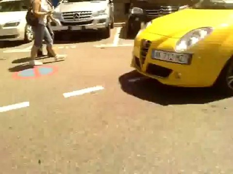 BMW 6 serie+and bentley Continental gt in monaco 2012