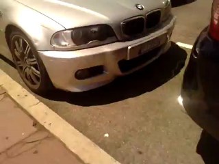 Damaged bmw m3 in monaco 2012