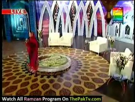 Noor e Ramzan Hum Ke Saath By Hum TV - 22nd July 2012 (Aftar) - Part 1