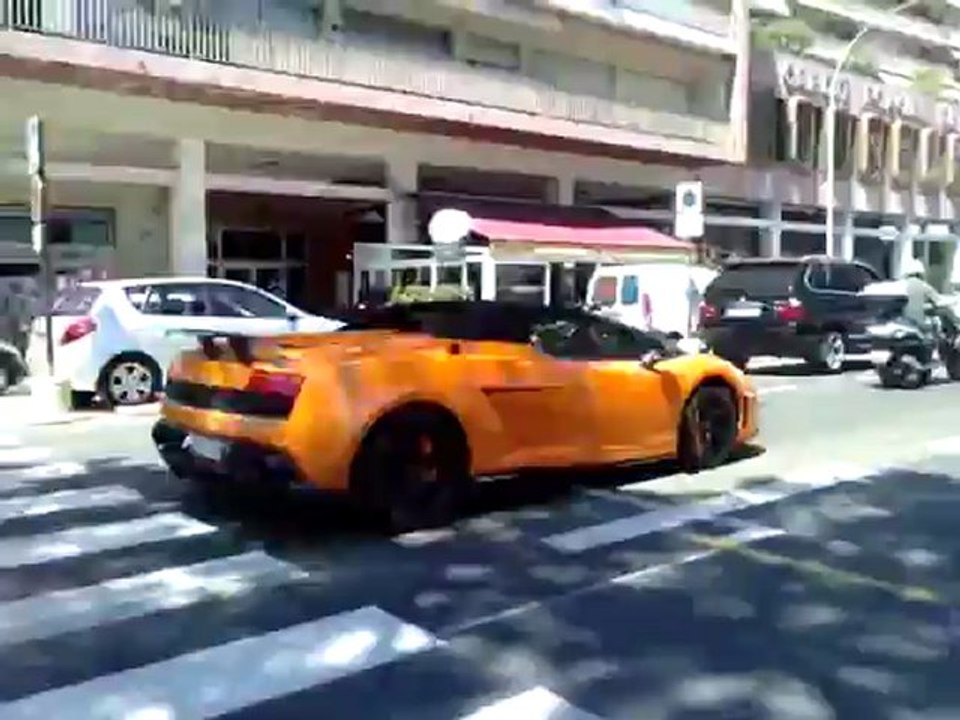Lamborghini Gallardo spyder performante in monaco 2012