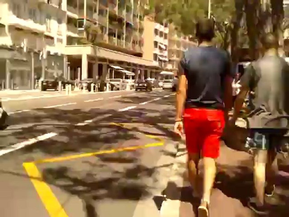 Nissan GTR accélération in monaco 2012