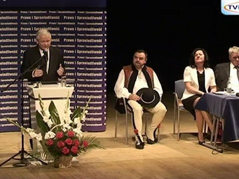 Jarosław Kaczyński w Nowym Targu
