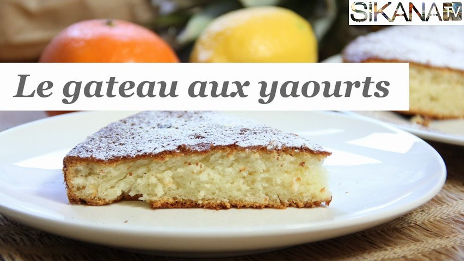 Gateau Aux Yaourts Video Dailymotion