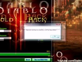 Best Diablo 3 Gold Hack for 2012!!! Enjoy Unlimited Gold!!!FREE Download!!!