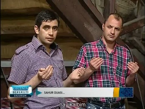 6 Sahur duası ERZURUM Gecenin bereketi 2012 STV