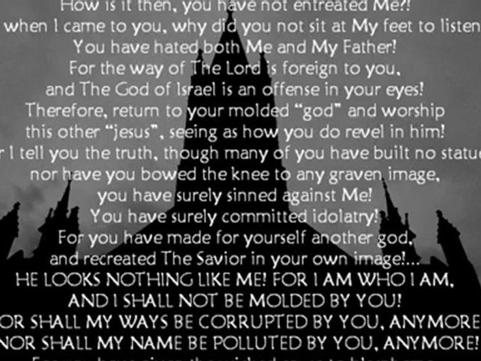 Come Out From Among Them! Says The Lord