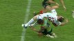 Greg Inglis charge violemment Dean Young (Rugby)