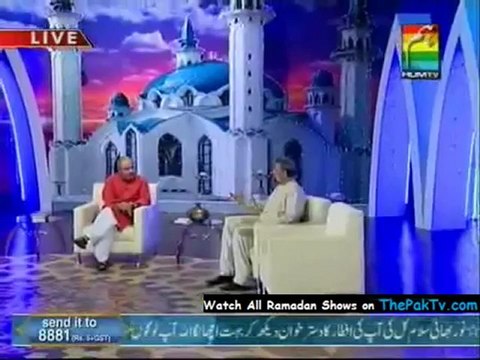 Noor e Ramzan Hum Ke Saath By Hum TV - 23rd July 2012 (Seher) - Part 1/4