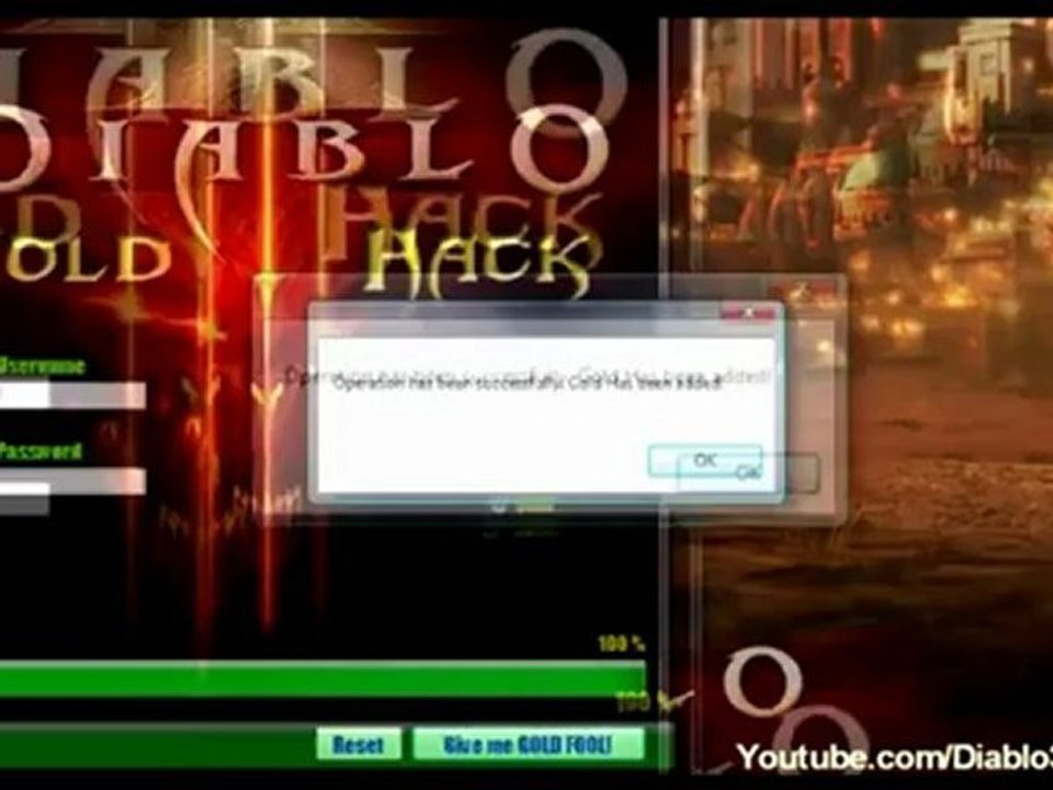Diablo 3 Gold Farming tool hack 2012  Works on 1.03c [FREE Download]