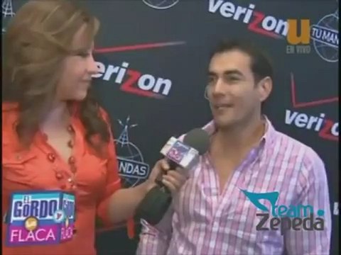 David Zepeda @davidzepeda1 en Verizon, entrevista para EGYF