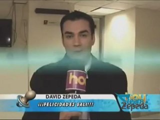 David Zepeda @davidzepeda1 felicita a Galilea por su bebé