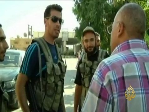 سيطرة الجيش الحر على معبر باب السلام