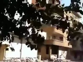 Syria فري برس  ديرالزور الطيران يقصف حي العرضي 22 7 2012 Deirezzor