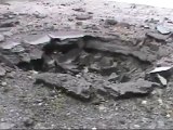 Syria فري برس حمص الخالدية اثار الدمار الهائل جراء القصف بالصواريخ  22 7 2012 ج6