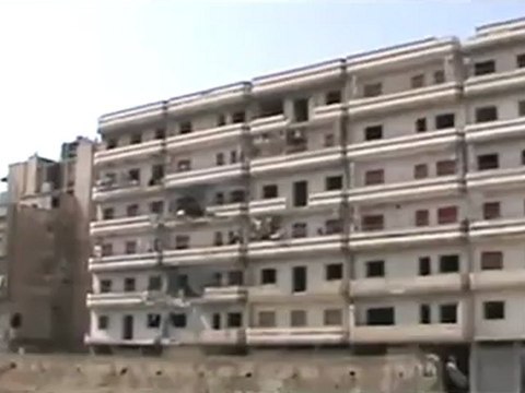 Syria فري برس حمص الخالدية اثار الدمار الهائل جراء القصف بالصواريخ 22 7 2012 ج4