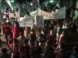 Syria فري برس حماة  المحتلة كفرزيتا ثالث أيام رمضان مظاهرة نصرةً للمدن السورية 22 7 2012 Hama