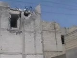 Syria فري برس إدلب ـ أرمناز ـ آثار القصف المدفعي من كتائب الأسد 22ـ7ـ2012 ج1 Idlib