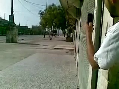 Syria فري برس حلب مساكن هنانو معارك طاحنة على الأوتستراد 22 7 2012 Aleppo