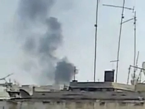 Syria فري برس حماه المحتلة قصف عنيف على حي باب البلد والفراية في حماه 21 7 2012 Hama