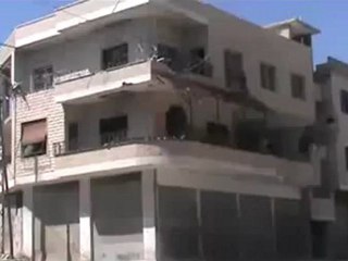Syria فري برس ريف دمشق الزبداني تحت الحصار والنار 22 7 2012 ج3 Damascus