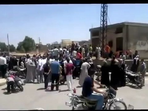 Syria فري برس حمص الحولة ازمة الغاز بسبب الحصار على الحولة 22 7 2012 ج2 Homs