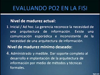 PO2 - Definir la arquitectura de la información - CobiT