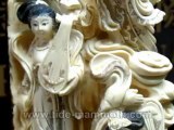 mammoth ivory handcrafted figurine tusk 111 inch #37544