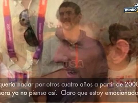 Medio Tiempo: Phelps habla de Londres 2012.mov