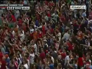 Liverpool  0 - 1 AS Roma Friendly Goal Florenzi