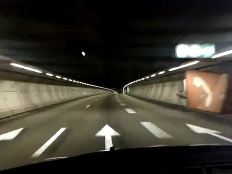 Dans le tunnel de l'A 86