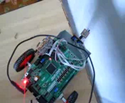 VHDL & FPGA PROJECT : Line Follower with Front Obstacle Detection and anti falling.